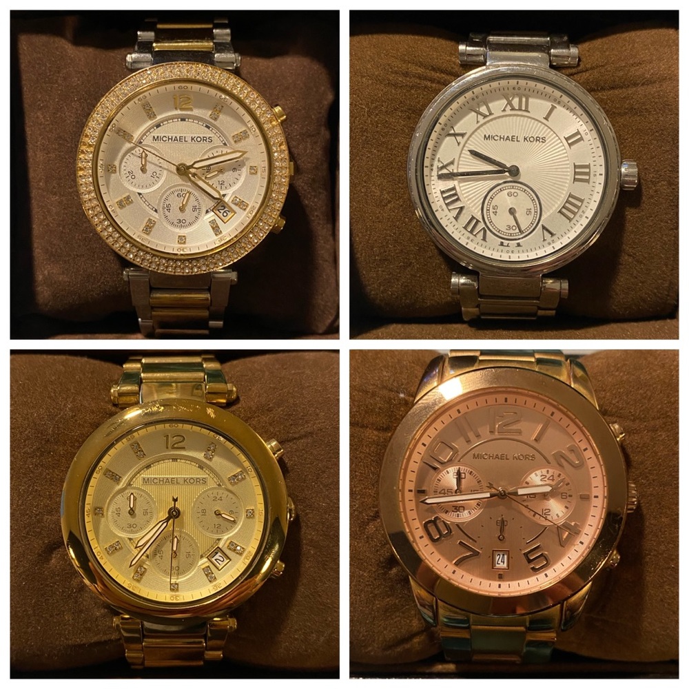 *Four* Michael Kors Women’s Watches
